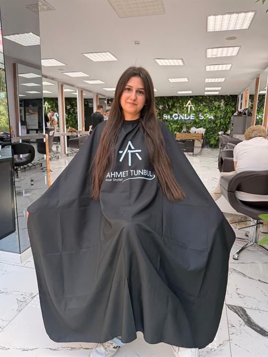 Logolu kesim penuarı, salon uygulaması